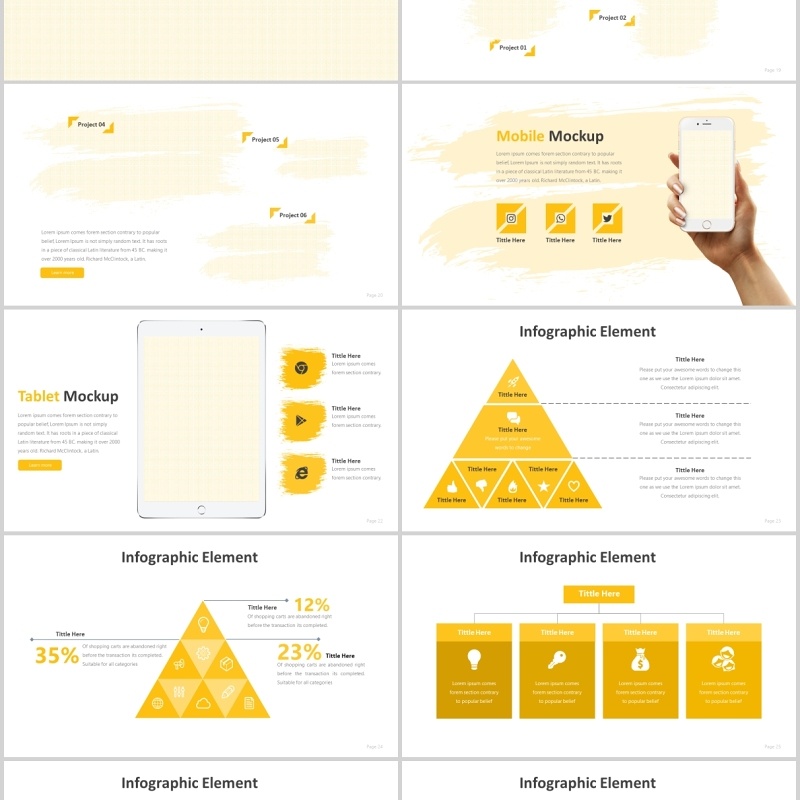 徒步旅行者旅游计划书PPT模板图文排版设计Hikers - Powerpoint Template