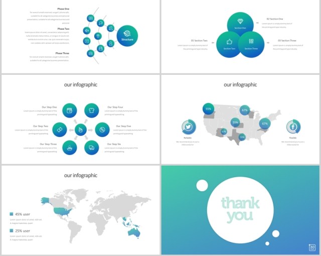 创意圆形公司简介企业宣传PPT模板版式设计Stocks - Powerpoint Template 创意圆形公司简介企业宣传PPT模板版式设计Stocks - Powerpoint Template