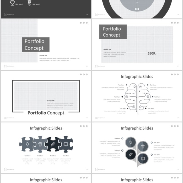 商务SWOT分析公司介绍PPT模板版式设计Nora - Powerpoint Template 商务SWOT分析公司介绍PPT模板版式设计Nora - Powerpoint Template