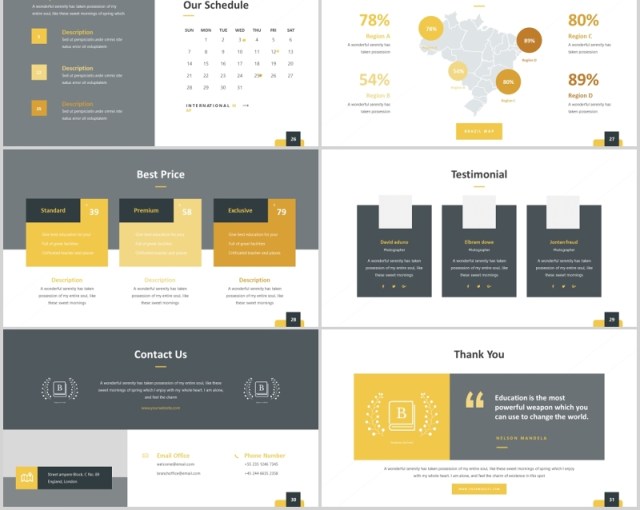 教育行业图片排版PPT模板Bostona - Education Powerpoint Template 教育行业图片排版PPT模板Bostona - Education Powerpoint Template