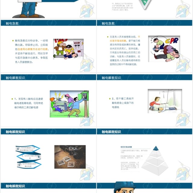 专业技术培训安全用电教育主题PPT演示模板 专业技术培训安全用电教育主题PPT演示模板
