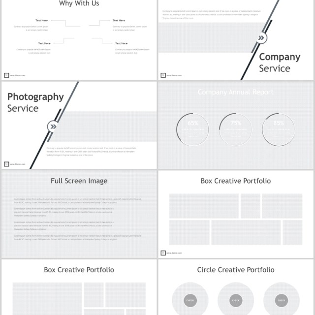 商务项目产品宣传介绍PPT版式模板Soma - Powerpoint Template