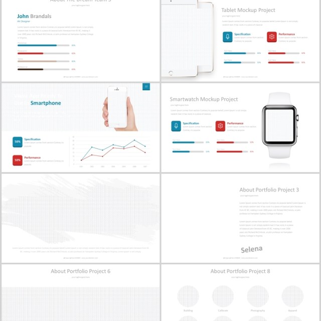 公司工作汇报PPT模板图文排版设计Combat Powerpoint Template