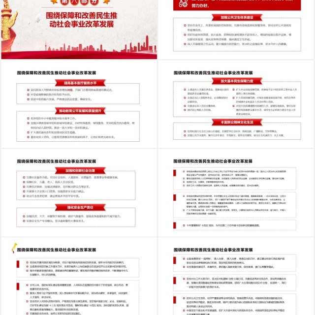 聚焦两会专题报告政府工作总结学习PPT模板 聚焦两会专题报告政府工作总结学习PPT模板