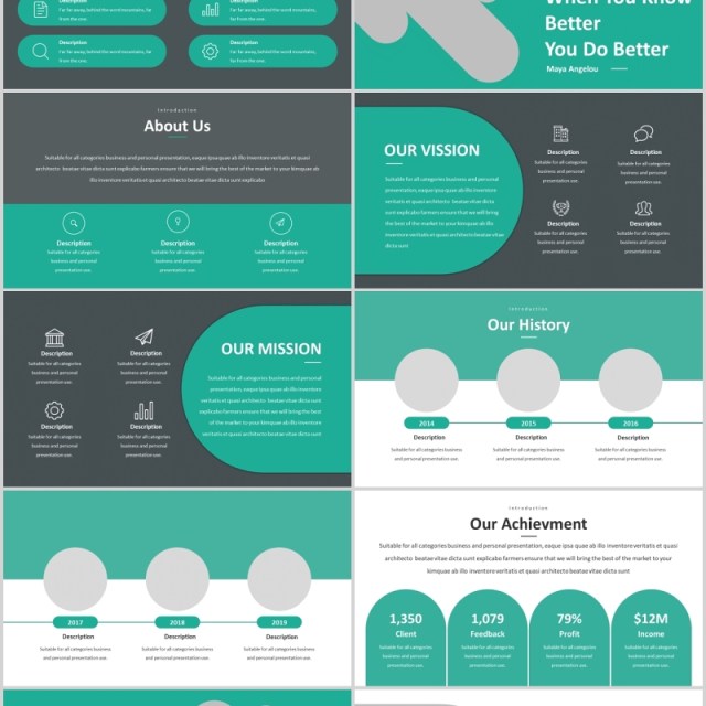 绿色教育图片排版设计PPT模板Educas - Education Powerpoint Template 绿色教育图片排版设计PPT模板Educas - Education Powerpoint Template
