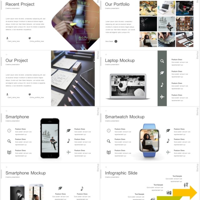 项目启动报告总结PPT数据图表素材模板startup powerpoint template 项目启动报告总结PPT数据图表素材模板startup powerpoint template