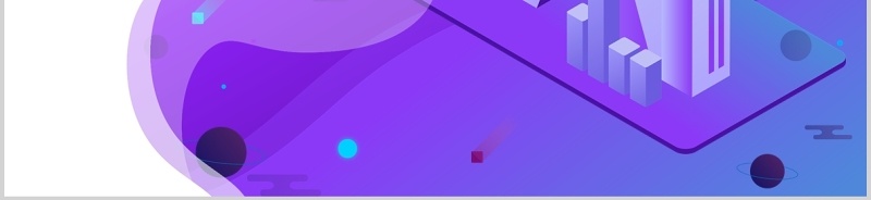 紫色2.5D科技风人工智能PPT模板