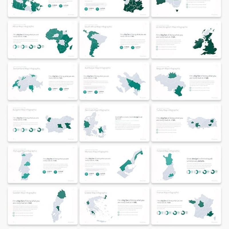 幻想多用途PPT信息图表模板Illusion Multipurpose PowerPoint Presentation