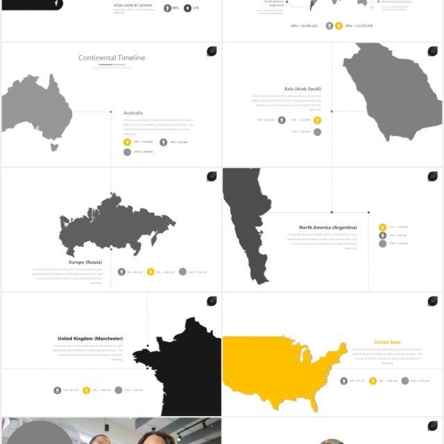 商务简约通用PPT素材模板ten powerpoint template 商务简约通用PPT素材模板ten powerpoint template