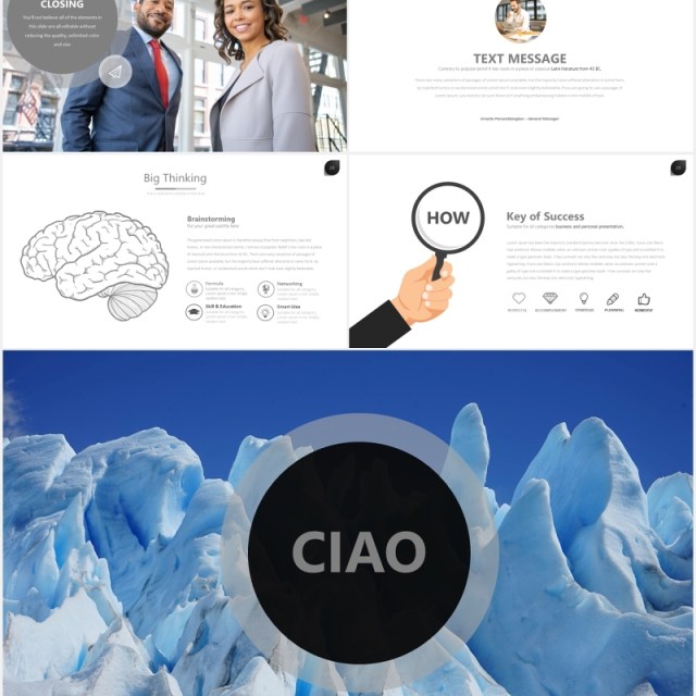 商务简约通用PPT素材模板ten powerpoint template 商务简约通用PPT素材模板ten powerpoint template