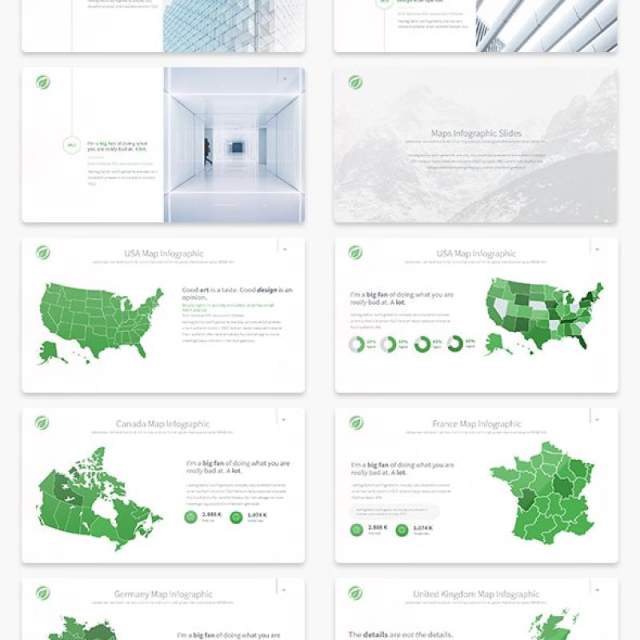 多用途PPT演示幻灯片模板 Leaf Multipurpose PowerPoint Presentation Template