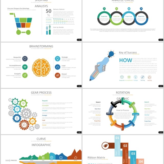 创意图片排版并列关系图PPT素材模板Bentol Powerpoint 创意图片排版并列关系图PPT素材模板Bentol Powerpoint