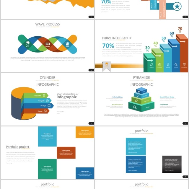 创意图片排版并列关系图PPT素材模板Bentol Powerpoint 创意图片排版并列关系图PPT素材模板Bentol Powerpoint
