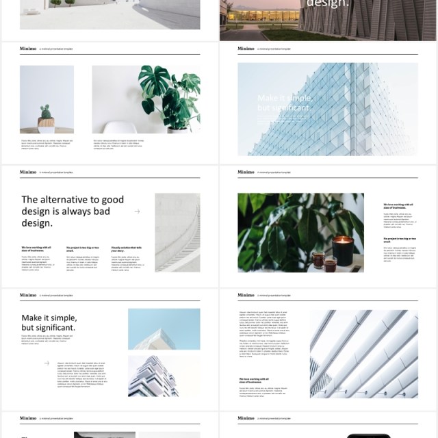 现代商务简约公司宣传PPT模板minimo modern minimal powerpoint template 现代商务简约公司宣传PPT模板minimo modern minimal powerpoint template
