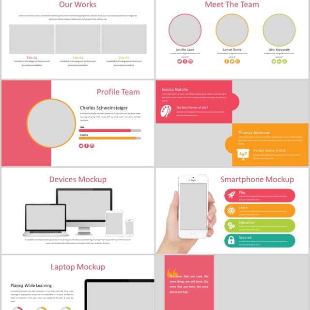 儿童趣味教育宣传课件PPT照片排版设计模板Childhood - Playful Powerpoint Template 儿童趣味教育宣传课件PPT照片排版设计模板Childhood - Playful Powerpoint Template