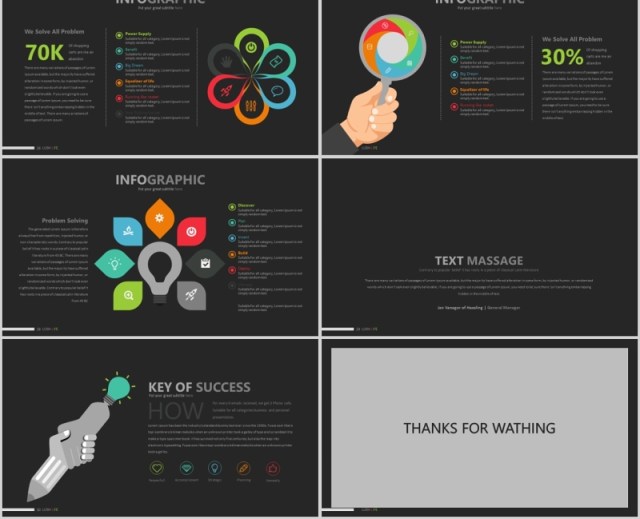 实用工作通用PPT拼图信息图表模板LUSH LIFE Powerpoint 实用工作通用PPT拼图信息图表模板LUSH LIFE Powerpoint