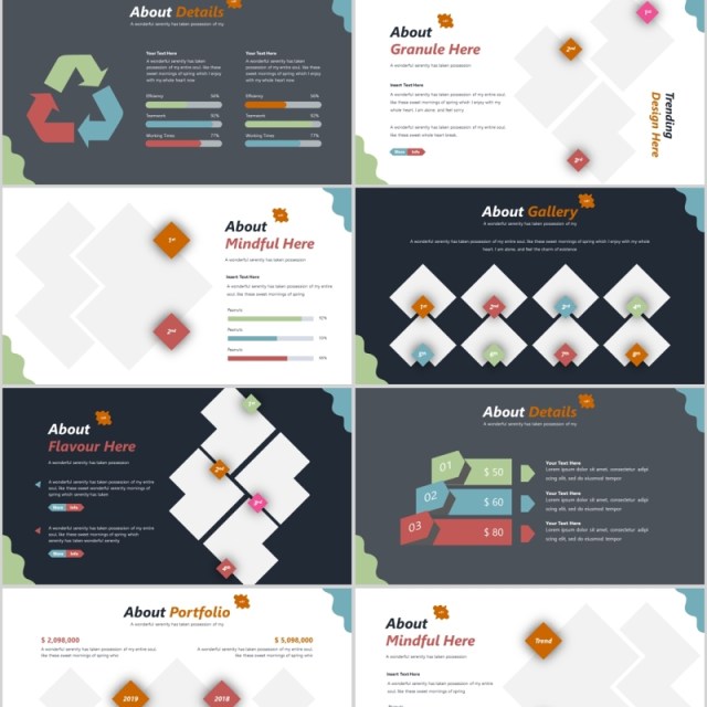 美食餐饮方案策划书PPT模板Beena Powerpoint Template 美食餐饮方案策划书PPT模板Beena Powerpoint Template