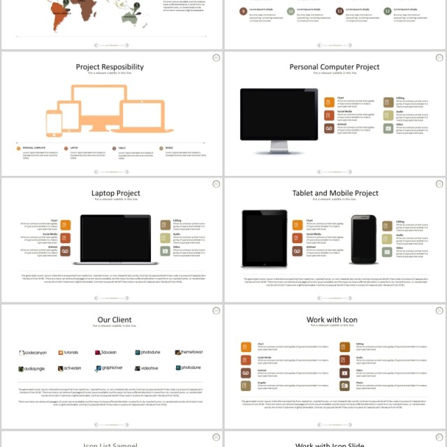 简洁商务PPT版式设计信息图表模板Brambang Powerpoint 简洁商务PPT版式设计信息图表模板Brambang Powerpoint