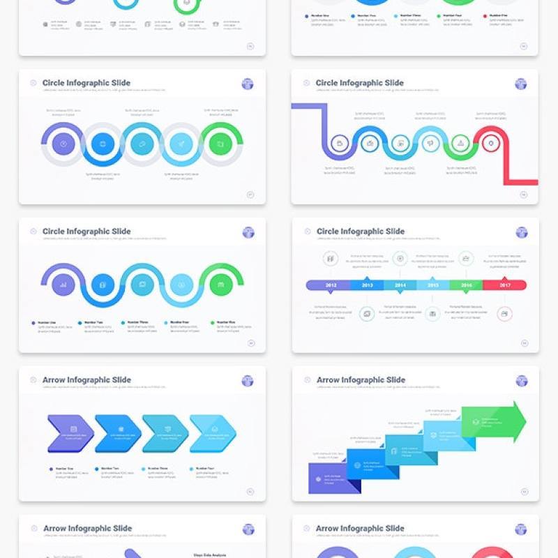技术多用途PPT演示信息图表Tech Multipurpose PowerPoint Presentation Template