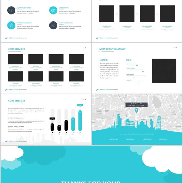 高端旅游项目计划书PPT模板信息图表Travel Powerpoint Template