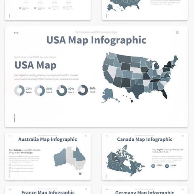 框式多用途PPT演示模板BOX Multipurpose PowerPoint Presentation Template