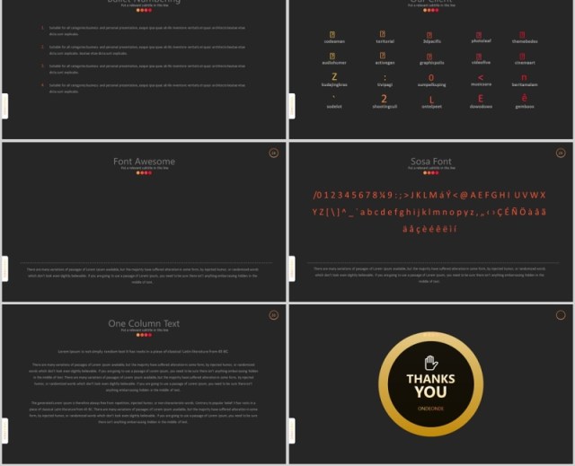 深色商务工作汇报PPT信息图表模板Ondeonde Powerpoint 深色商务工作汇报PPT信息图表模板Ondeonde Powerpoint