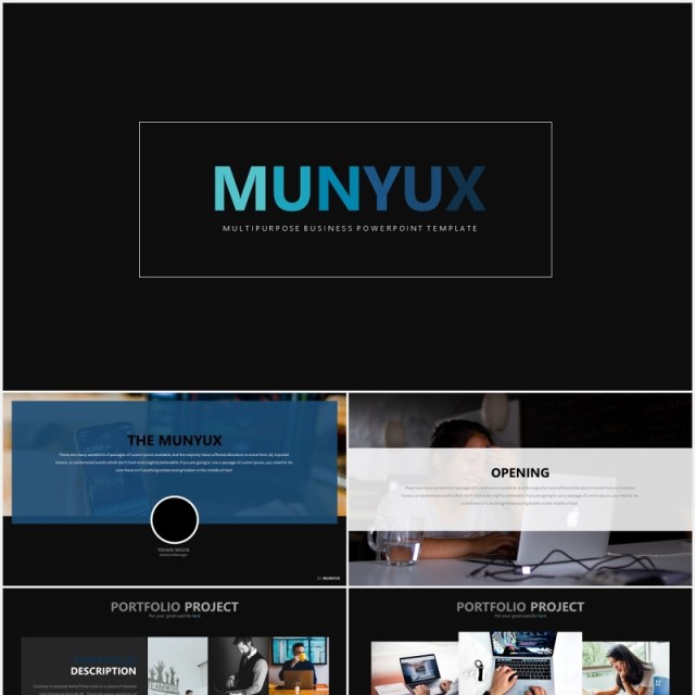 高端商务工作上升阶梯数据图表PPT模板munyux powerpoint 高端商务工作上升阶梯数据图表PPT模板munyux powerpoint