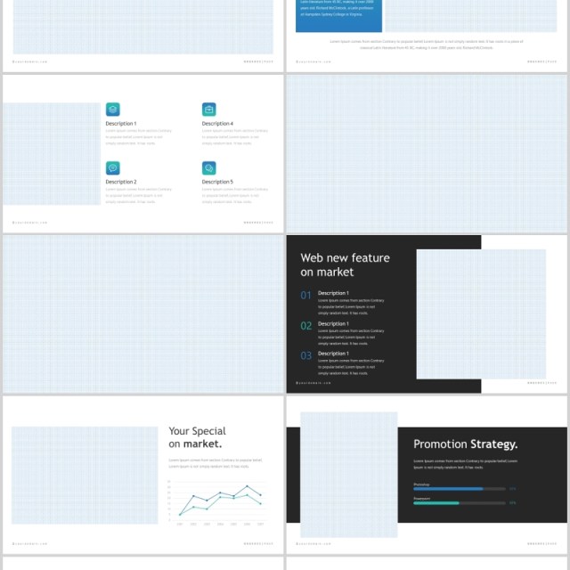 创意笔刷工作汇报图文排版PPT模板Brushes Powerpoint Template 创意笔刷工作汇报图文排版PPT模板Brushes Powerpoint Template