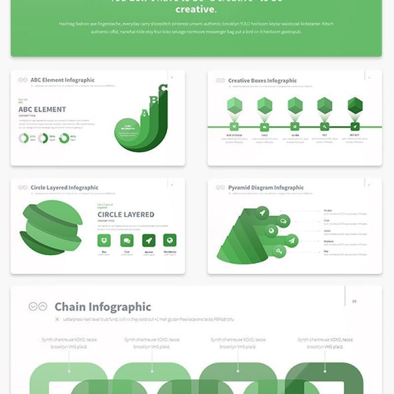 分层阶梯多功能PPT信息图表模板ELEVATOR Multipurpose PowerPoint Presentation Template