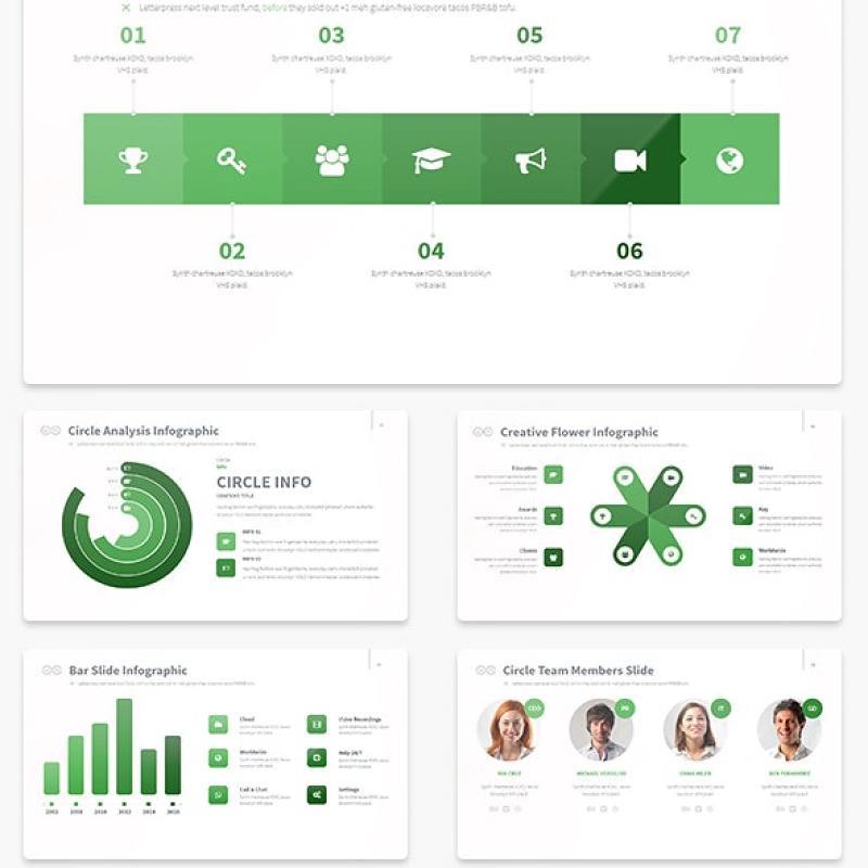 分层阶梯多功能PPT信息图表模板ELEVATOR Multipurpose PowerPoint Presentation Template