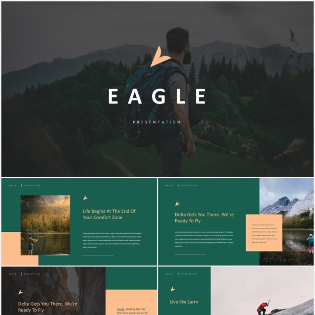 户外旅游探险PPT模板eagle adventure powerpoint template 户外旅游探险PPT模板eagle adventure powerpoint template