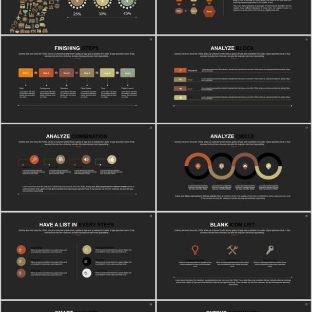 工作通用PPT版式设计信息图表模板Untung - Powerpoint Template 工作通用PPT版式设计信息图表模板Untung - Powerpoint Template