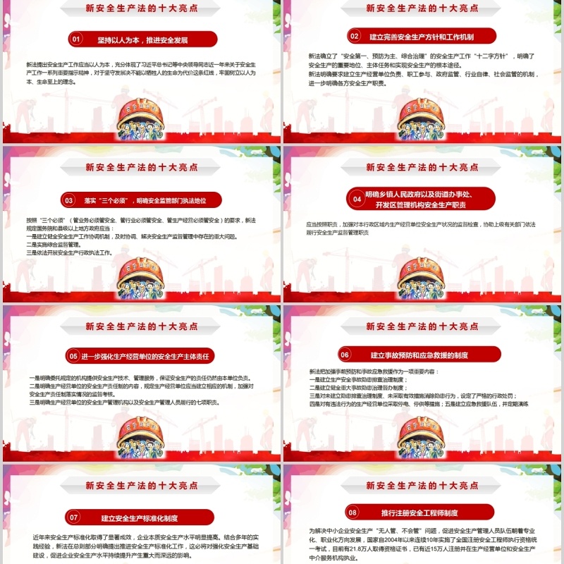 创意个性ppt安全生产ppt安全培训
