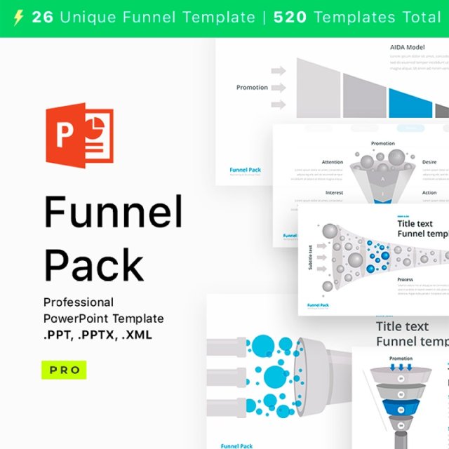 PPT漏斗信息图表 PowerPoint Funnel shape PPT漏斗信息图表 PowerPoint Funnel shape