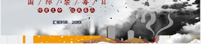 向毒品说不国际禁毒日主题教育课件PPT模板 向毒品说不国际禁毒日主题教育课件PPT模板
