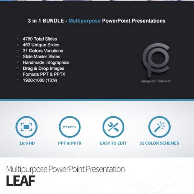捆绑三合一多用途PPT幻灯片模板Bundle 3in1 Multipurpose PowerPoint Presentations 捆绑三合一多用途PPT幻灯片模板Bundle 3in1 Multipurpose PowerPoint Presentations