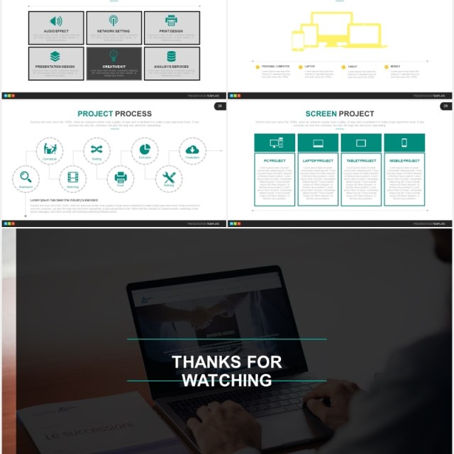 高端商业计划工作报告可视化图表PPT模板neo powerpoint