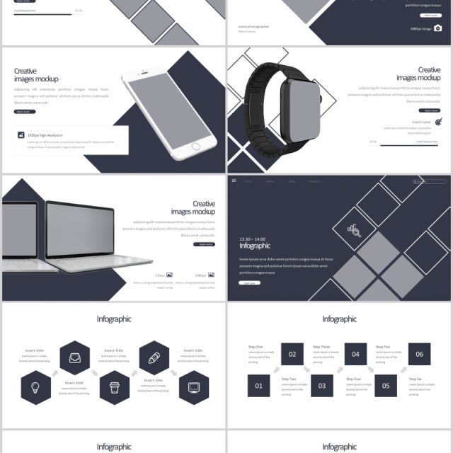 公司简介个人简历PPT模板版式设计Libre Powerpoint Template