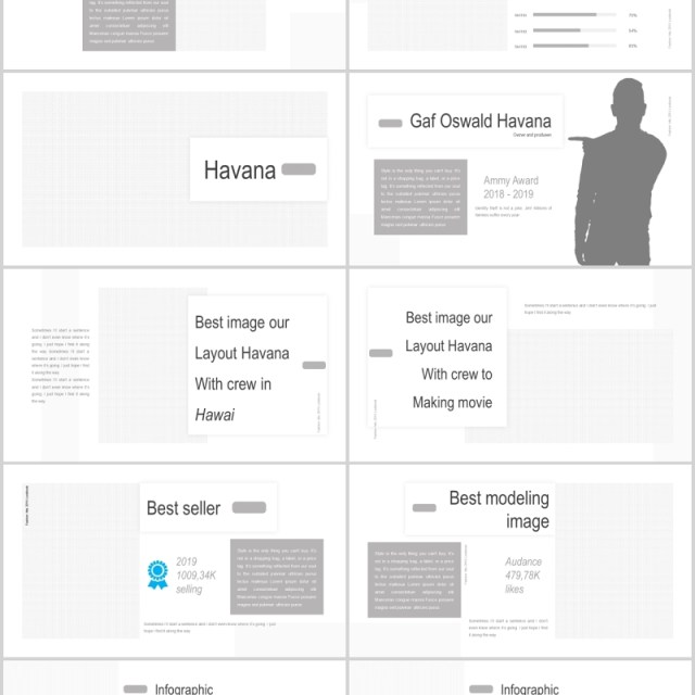 公司介绍项目团队简介PPT模板Havana Powerpoint Template 公司介绍项目团队简介PPT模板Havana Powerpoint Template