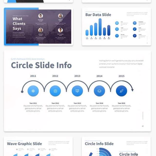 多功能图文版式PPT信息图表模板Forward Multipurpose PowerPoint Presentation Template