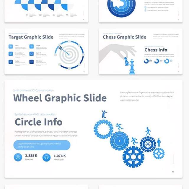 多功能图文版式PPT信息图表模板Forward Multipurpose PowerPoint Presentation Template