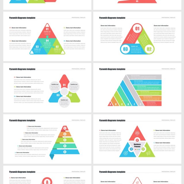金字塔PPT模板 Pyramids PowerPoint Templates 金字塔PPT模板 Pyramids PowerPoint Templates