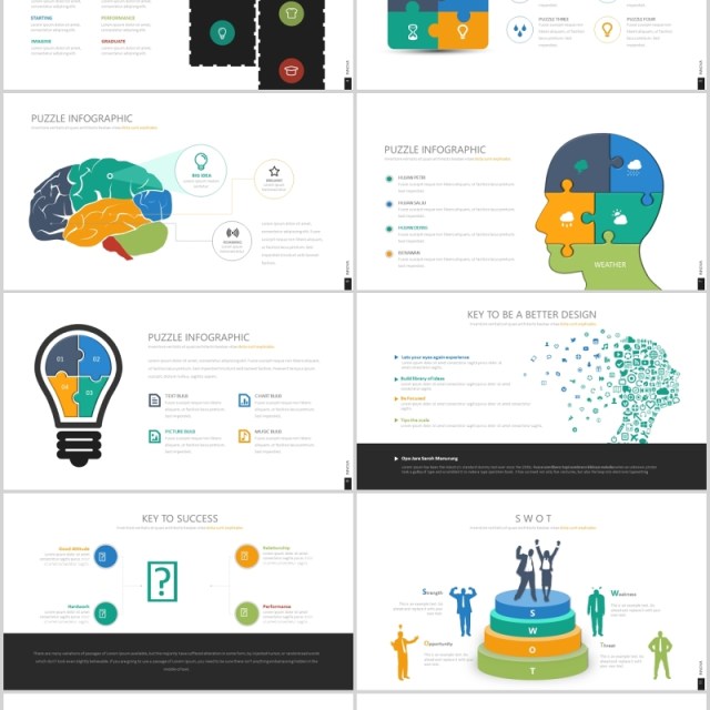 头脑风暴创意思维流程关系图表PPT可插图模板INNOVA Powerpoint 头脑风暴创意思维流程关系图表PPT可插图模板INNOVA Powerpoint