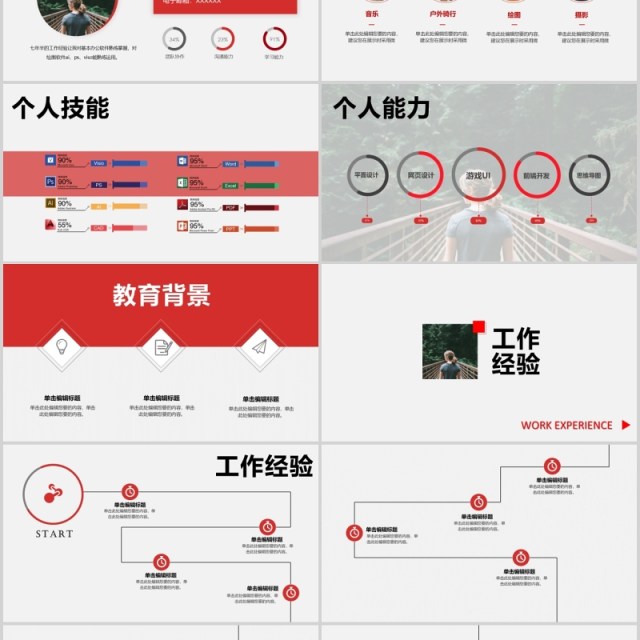 个人竞聘动态报告PPT模板 个人竞聘动态报告PPT模板