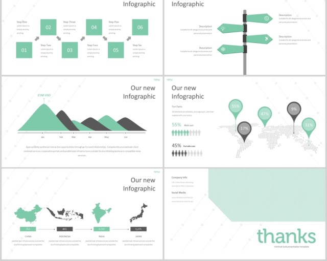 绿色商务产品介绍项目策划PPT版式设计模板Ninu Powerpoint Template 绿色商务产品介绍项目策划PPT版式设计模板Ninu Powerpoint Template