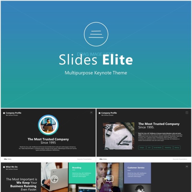 商业高端企业项目计划书展示PPT模板slides elite powerpoint template