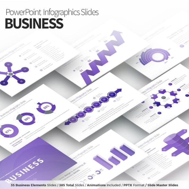 商业PPT信息图表模板 Business PowerPoint Infographics Slides 商业PPT信息图表模板 Business PowerPoint Infographics Slides