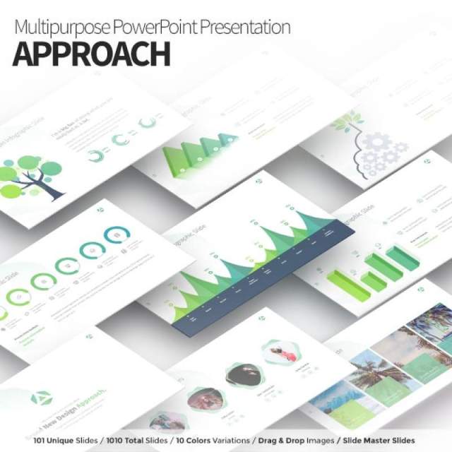 接近多用途PPT演示模板Approach Multipurpose PowerPoint Presentation Template