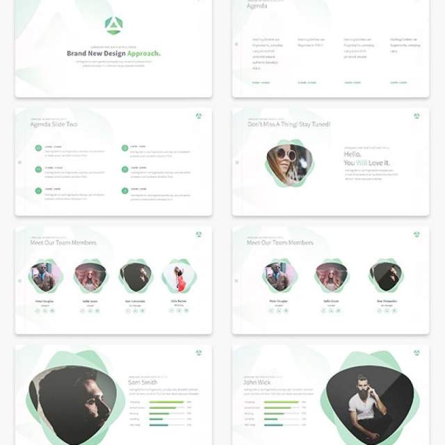 接近多用途PPT演示模板Approach Multipurpose PowerPoint Presentation Template