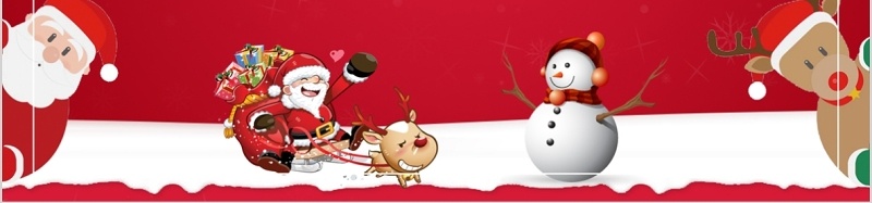 红色儿童卡通风圣诞节节日介绍主题PPT模板